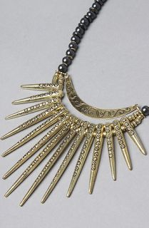 Obey The Sahara Necklace in Antique Gold