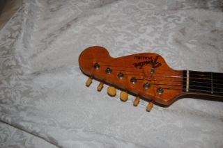 RARE Vintage 1960s Fender Malibu Acoustic Guitar w DeArmond Pickup