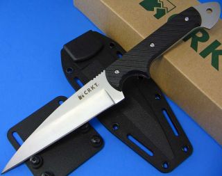  CRKT C K Dragon Full Tang Wharncliffe 9CR18 Fixed Blade Knife