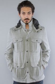 Obey The Jacket in Heather Grey Concrete