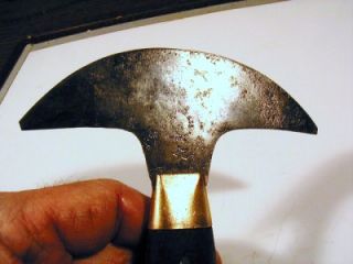 Vintage C s Osborne Leather Knife 4 1 4  Solid Rosewood Handle Brass