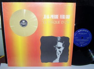 Jean Pierre Ferland Le Disque Dor Gold Records Canada Import Folk Pop