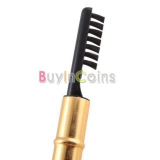 Leopard Waterproof Brown Eyebrow Pencil with Brush Make Up