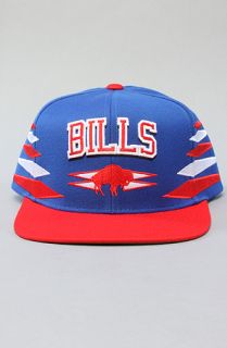 Mitchell & Ness The Diamond Snapback Hat in Blue Red