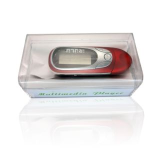 New Red irulu 4GB MP3 Player USB Flash Drive FM Radio Voice Recorder