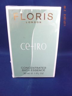 New Floris London Cefiro Concentrated Bath Essence 1 Oz