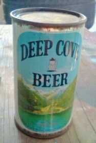  Flat Top Deep Cove Beer Can Unopened