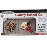 Gourmet Trends Coney Island Grill Stove Top Griddle