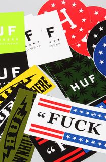 HUF The Fall Sticker Pack in Assorted Colors