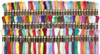  Cross Stitch Cotton Embroidery Thread Floss Skeins Best Deal
