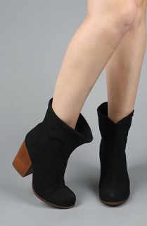Jeffrey Campbell The Giddy Boot in Black Canvas
