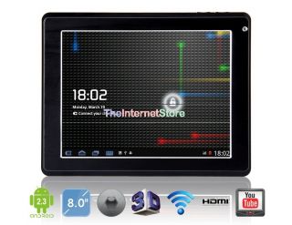  RK2918 1 2G External 3G Tablet PC with 8GB Hard Disk Wi Fi Camera