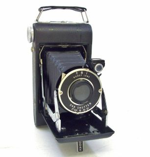  Deco Kodak Vigilant Junior Folding Six 20 620 Film Camera Works