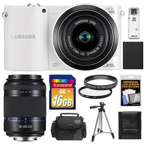 Samsung NX1000 Smart Wi Fi Digital Camera Body & 20 50mm Lens (White