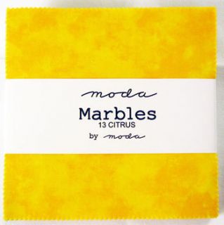 42 5 Squares Citrus Marbles Moda Fabric Charm Pack 10 Colors