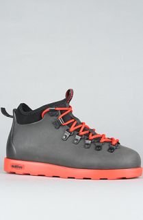 Native The Fitzsimmons Pop Pack Boot in Jiffy Black and Torch