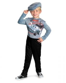 Finn McMissle Cars 2 Spy Costume Disney Medium 7 8 Jumpsuit Only No