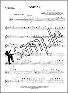 Pop Rock Hits Instrumental Solos Flute Sheet Music Book with Play