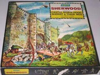 Vintage Airfix HO OO 1 72 Scale Sherwood Castle Playset 1685 Robin