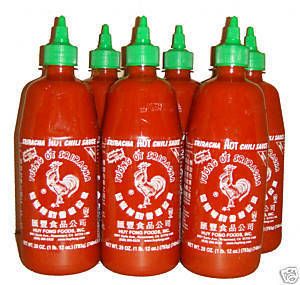 Huy Fong Sriracha Rooster Chili Sauce 17oz 6Pack