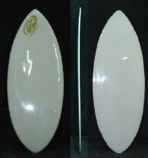 This E Glass epoxy skimboard with white color, perfect for