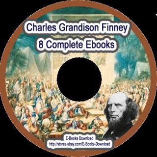 Charles G Finney 8 eBooks Power from on High CD New