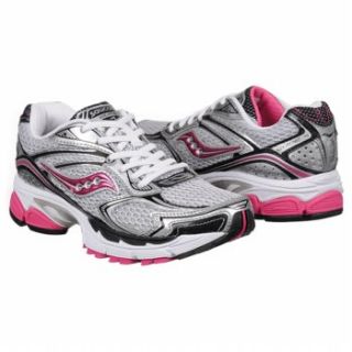 Athletics Saucony Womens ProGrid Guide 4 Silver/Black/Pink