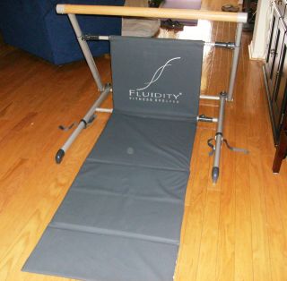 Fluidity Bar Ballet bar plus 3 dvds LOCAL PICKUP ONLY Pre owned