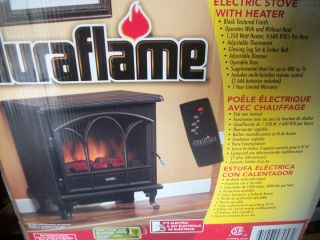 DURAFLAME Heater Portable Fireplace DFS 750 1 25 Remote Control New