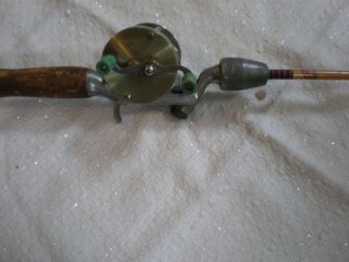 Antique Fishing Rod Reel Country Boy by Duncan Briggs L 16 Reel Rod 59