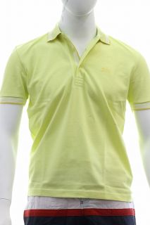 Hugo Boss Mens Modern Fit Paddy Polo Pastel Yellow Shirt 50198254