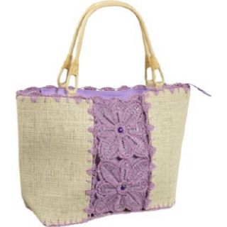 Handbags Bamboo 54 Jasmine Bag Lavender / Beige 