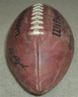 Vintage Wilson Leather Pete Rozelle NFL Football