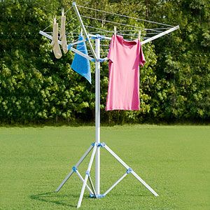 Fold Up Outdoor Clothes Dryer Rack Hang Clothes