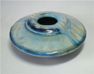 kent libby follette crystalline studio pottery vase