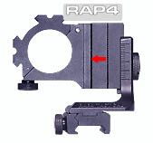 New RAP4 Paintball Gun Sidewinder Scope Mount w Rail