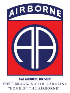 Fort Bragg Home of The Airborne 82nd Division Poster