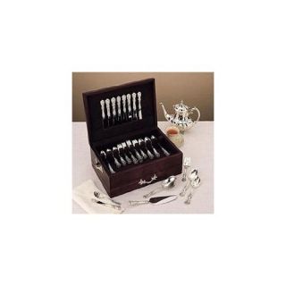 Francis First Dark Mahogany Silverware Chest with Brown Lining