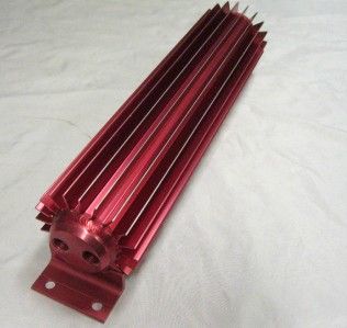  Anodized Dual Line Transmission Cooler Trans Oil Cooler Only