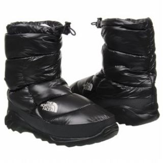 Mens The North Face Nuptse Bootie III Shiny Black/Black 