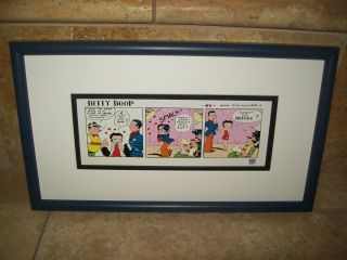 Betty Boop Custom Framed By Max Fleischer (comic)