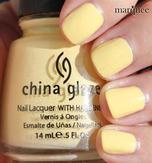  Nail Polish Lacquer 80941 Lemon Fizz Up Away Creamy Yellow