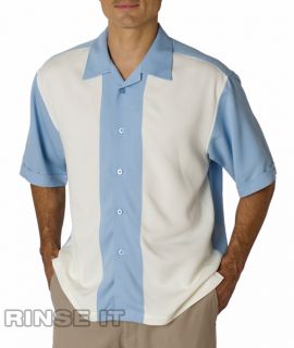  Cubavera Charlie Sheen Mens Cord Camp Shirt