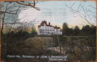1908 PC John D Rockefellers Forest Hill Cleveland Oh