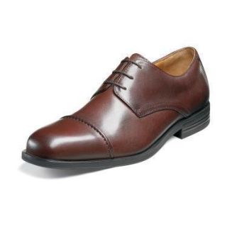 Florsheim Mens Fennimore Brown Leather Shoe 13101 200