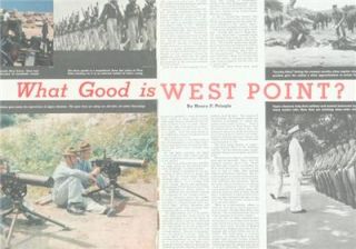  GOOD IS WEST POINT PHOTO ARTICLE 30 CALIBER BROWNINGS FORT HANCOCK NJ
