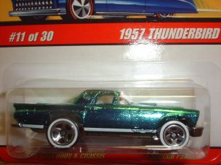 57 Ford Thunderbird 2005 Hot Wheels Classics Series 2 #11 of 30 / 1957