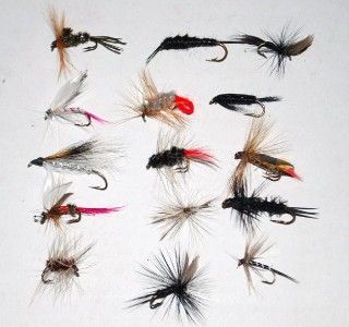 lot new custom fly fishing flies trout lures bugs