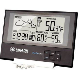 Meade TE346W Weather Station Time Temperature Forecast