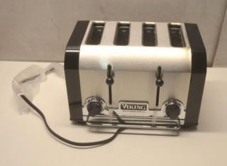 Viking Professional Four Slot Toaster VT401BK Black